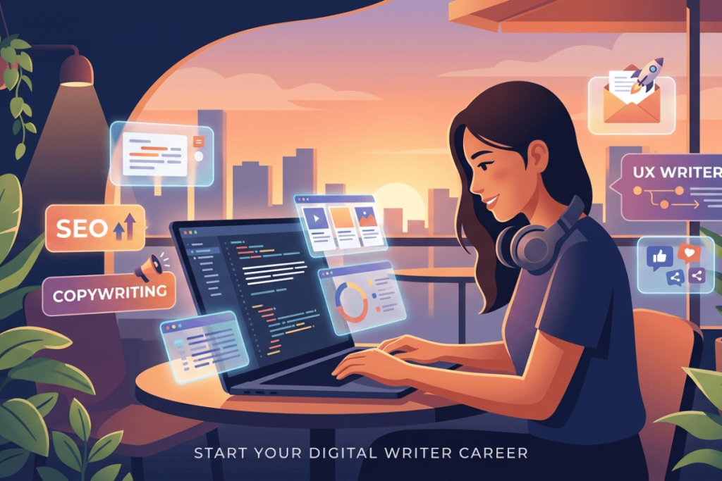 jenis spesialisasi digital writer